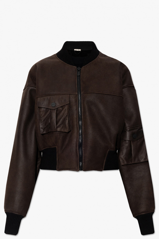 The Mannei ‘Le Mans’ bomber scuro jacket