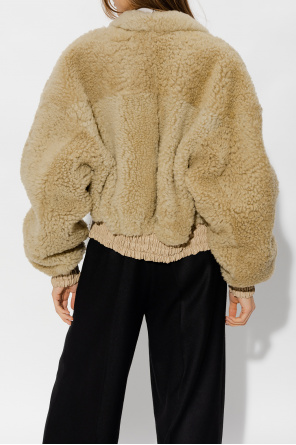 The Mannei ‘Parla’ cropped shearling Jackets jacket