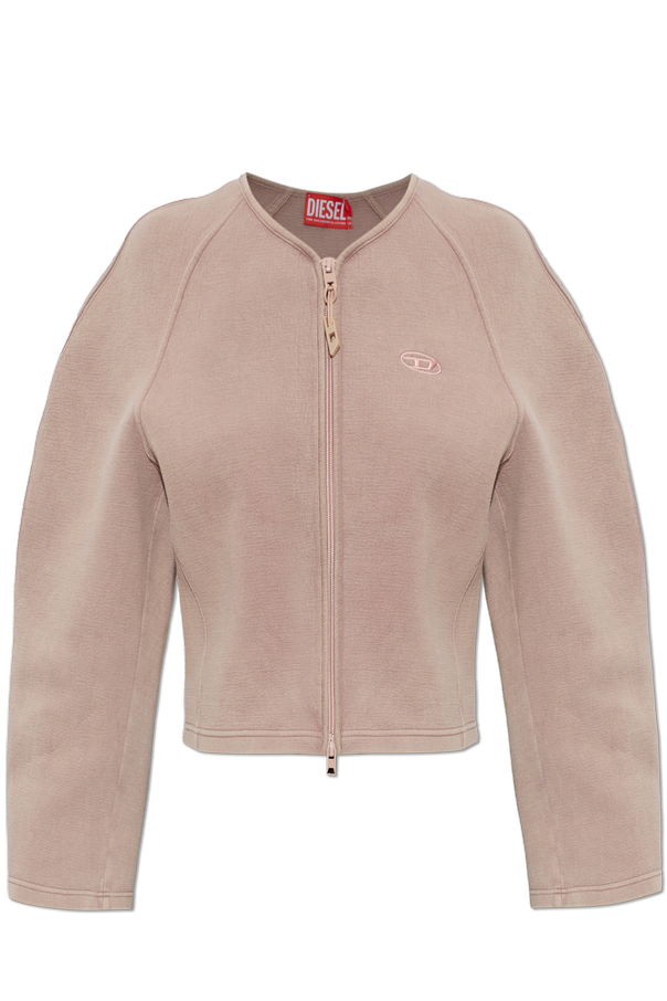 Cotton jacket ‘G-HAVA’ with embroidered logo od Diesel
