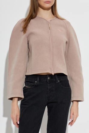 Diesel Cotton 'G-HAVA' jacket with embroidered logo