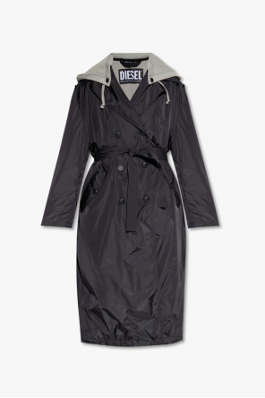‘g-mirza’ trench coat od Diesel