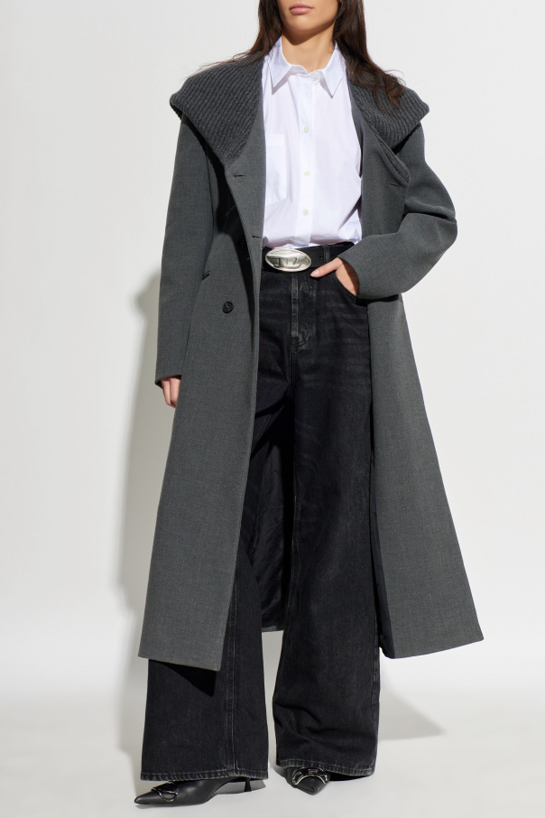 Diesel Double-breasted coat "G-OLDEN-LONG"