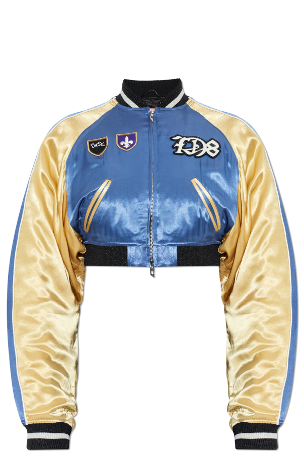 Short ‘G-OSPEL’ bomber jacket od Diesel