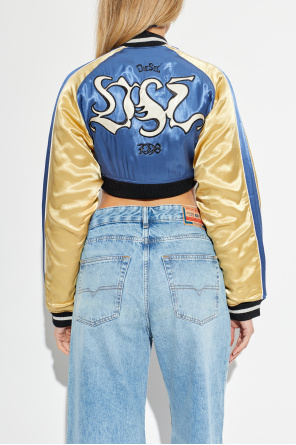 Diesel Short ‘G-OSPEL’ bomber jacket