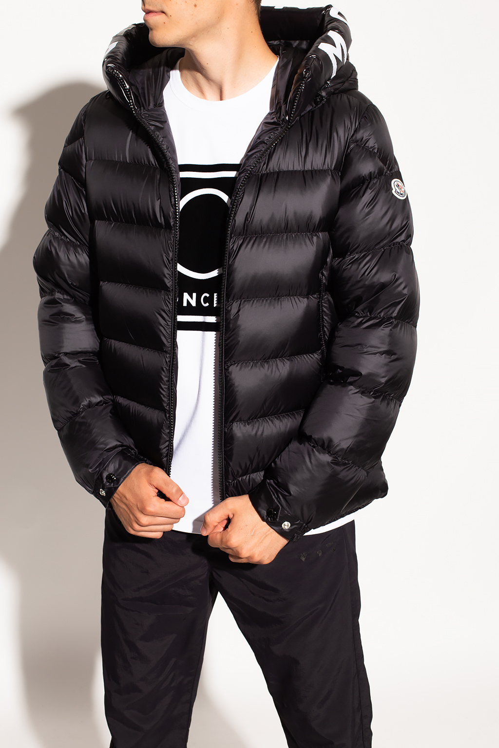 Black ‘Salzman’ quilted jacket Moncler - Vitkac GB