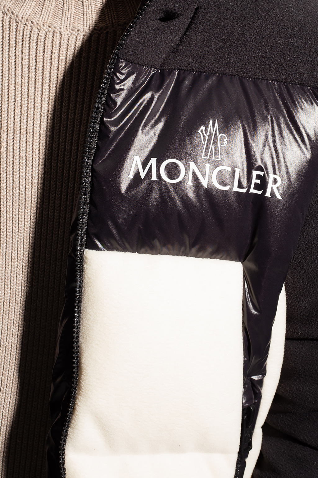 Moncler ‘Malavoy’ down cheery-hued jacket