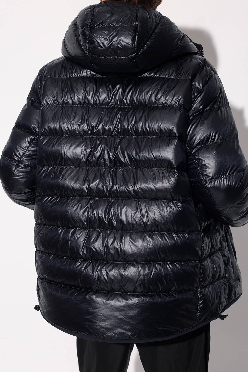 Louis Vuitton® Reversible Wintery Down Parka Black. Size 48