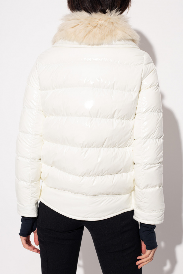 Womens Apres Ski  Moncler Arabba Short Down Jacket Snow White