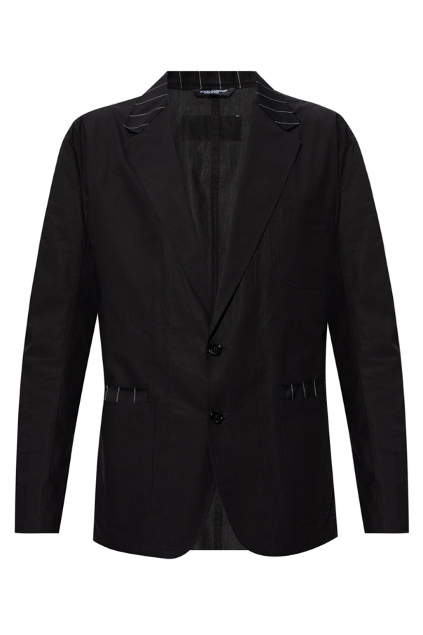 Velvet patchouli dolce&gabbana d&g тестер Notch lapel blazer