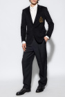 Dolce & Gabbana BLACK Wool blazer with appliqué