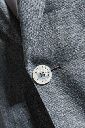 Dolce & Gabbana Americana de lino con solapas cerradas