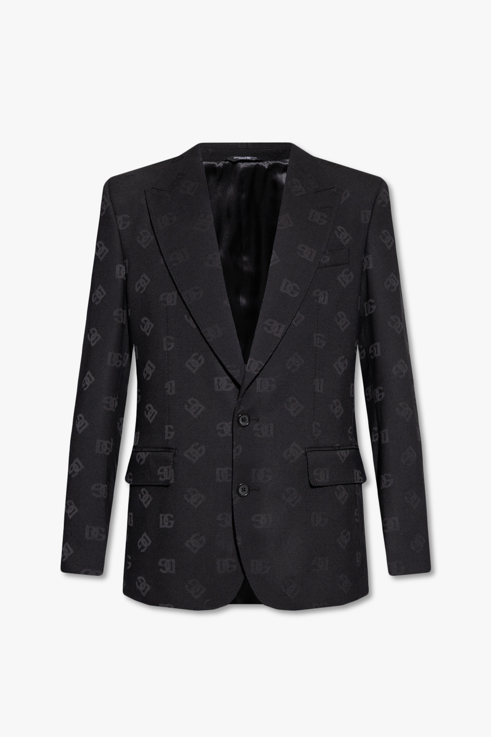 dolce scollo & Gabbana Blazer with monogram