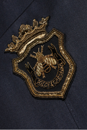 Dolce & Gabbana Blazer de lana con apliques