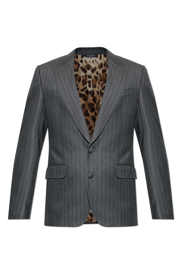 Pinstripe patterned blazer od Dolce & Gabbana