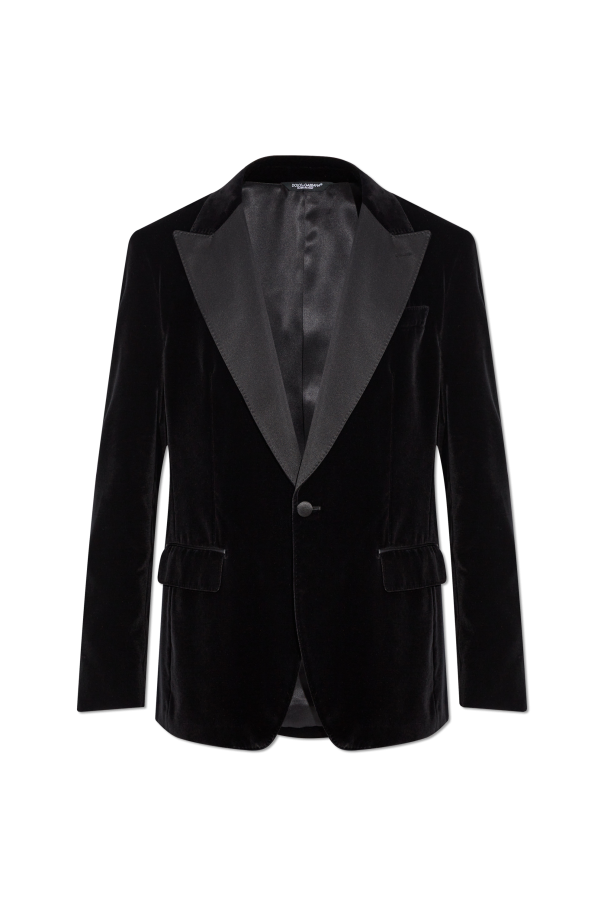 Dolce & Gabbana Velvet Blazer