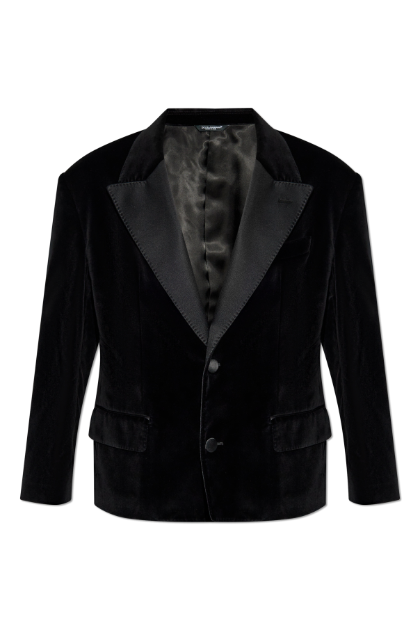 Dolce & Gabbana Velvet blazer