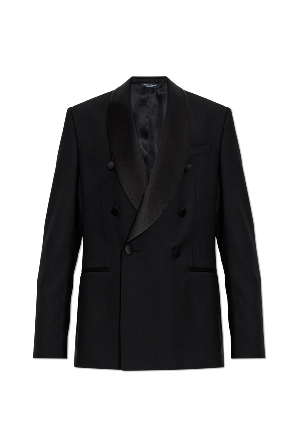 Dolce & Gabbana Wool Single-Vent Blazer