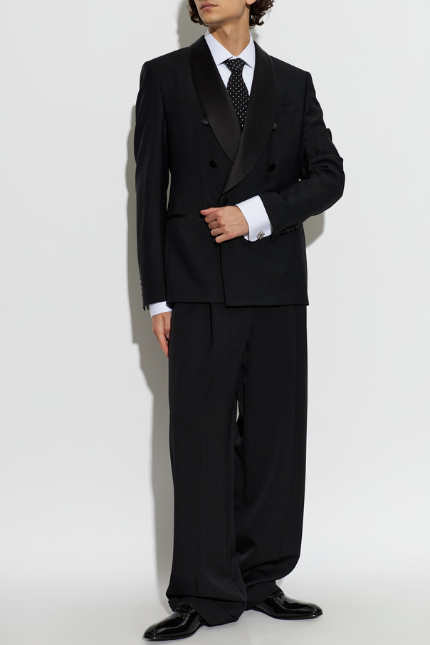 Dolce & Gabbana Wool Single-Vent Blazer