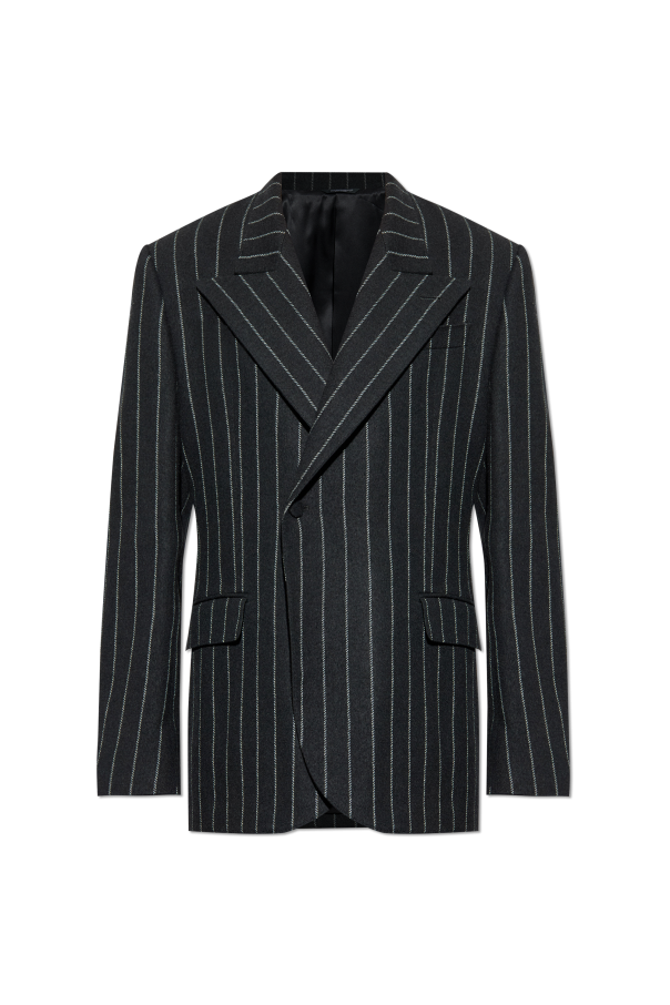 Pinstripe Pattern Blazer od Dolce & Gabbana