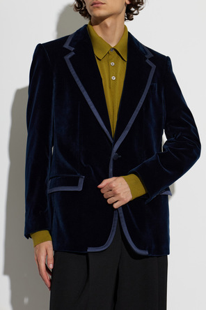 Dolce & Gabbana Velvet blazer with open lapels