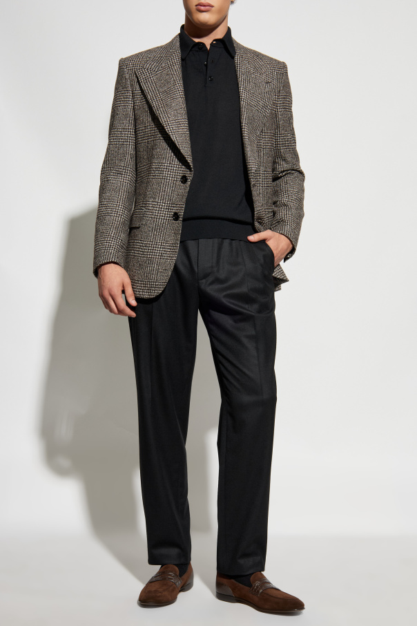 Dolce & Gabbana Americana con estampado de cuadros