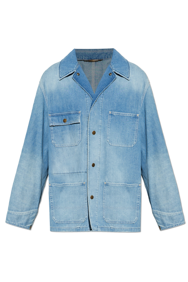 Denim jacket with 'vintage' effect od Dolce & Gabbana
