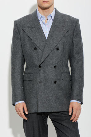 Dolce & Gabbana Wool blazer with double vent