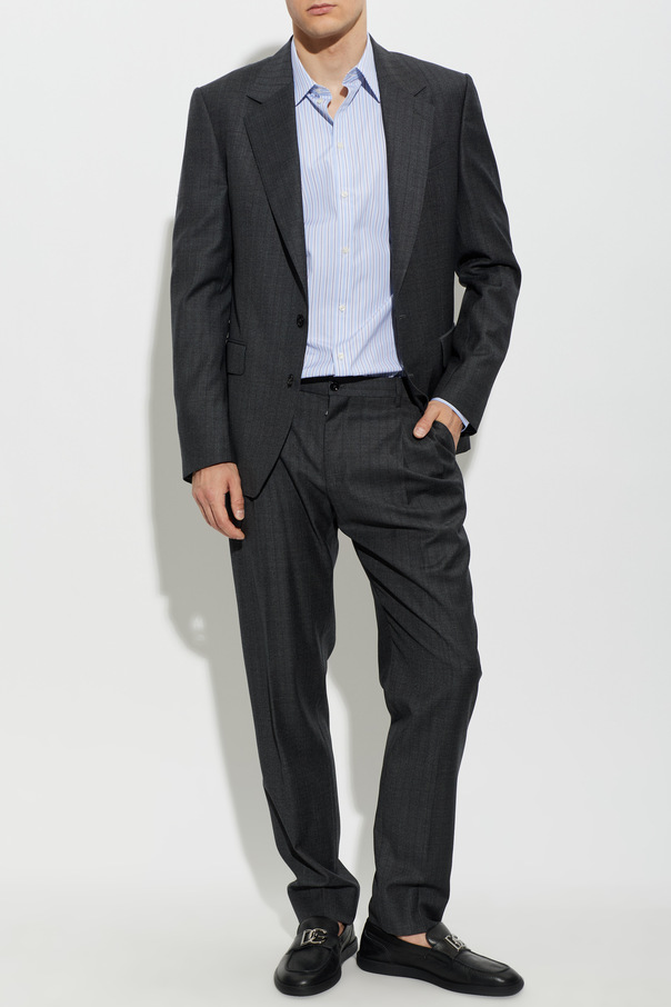 Dolce & Gabbana Wool blazer with single vent