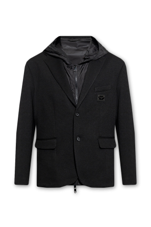 Blazer with detachable vest
