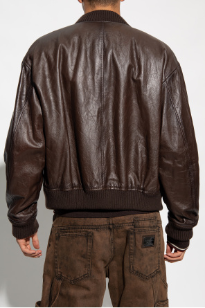 dolce pants & Gabbana Leather jacket