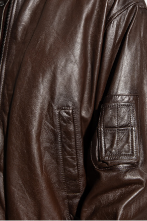 dolce pants & Gabbana Leather jacket
