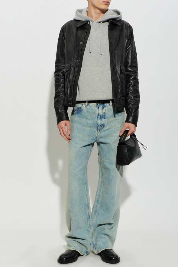 Dolce & Gabbana Black leather jacket