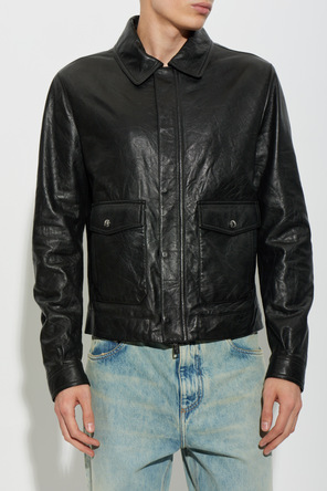 Dolce & Gabbana Black leather jacket