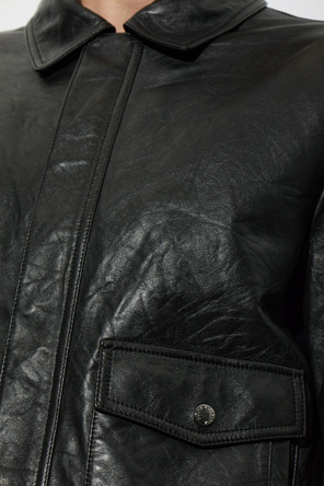 Dolce & Gabbana Black leather jacket