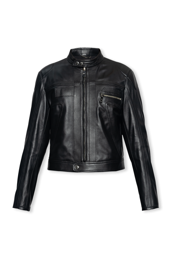 Leather jacket od Think warmly of the autumn/winter season