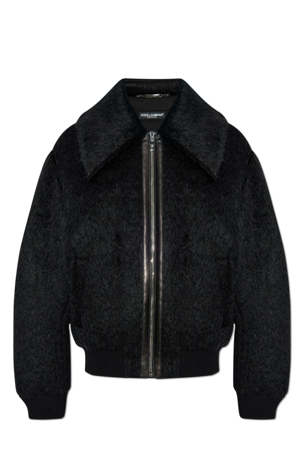 Dolce & Gabbana Jacket with mohair trim