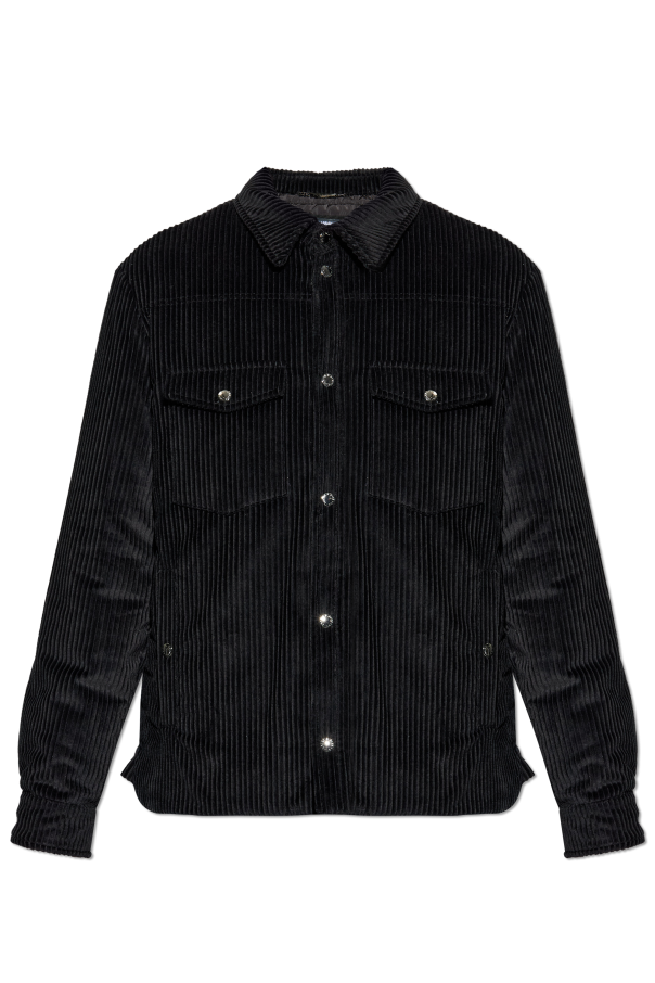 Insulated corduroy jacket od Dolce & Gabbana