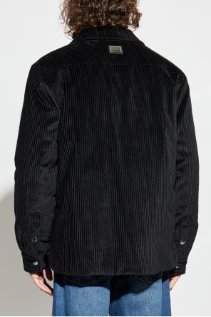 Dolce & Gabbana Chaqueta de pana acolchada