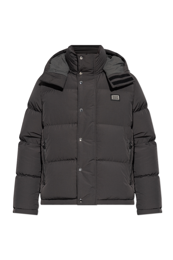 Down jacket with logo od Dolce & Gabbana