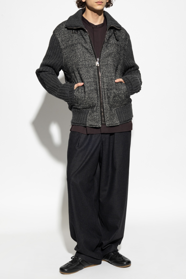 Dolce & Gabbana Jacket with a herringbone pattern