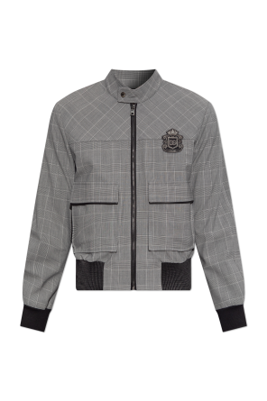 Chaqueta con estampado de cuadros