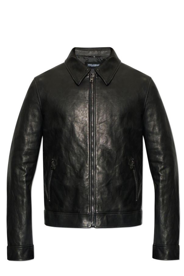 Leather jacket od Dolce & Gabbana