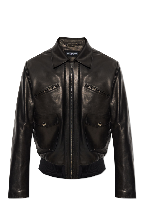 Leather jacket od Dolce & Gabbana