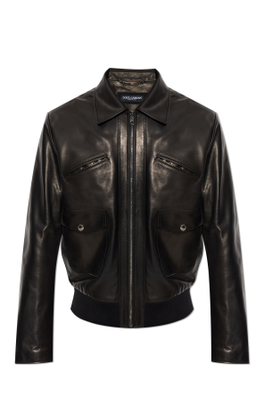 Leather jacket