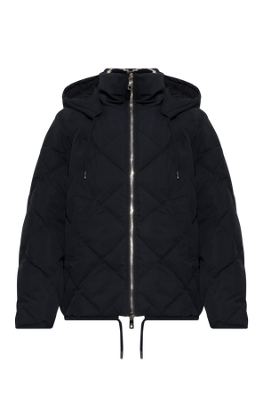 Insulated jacket with hood