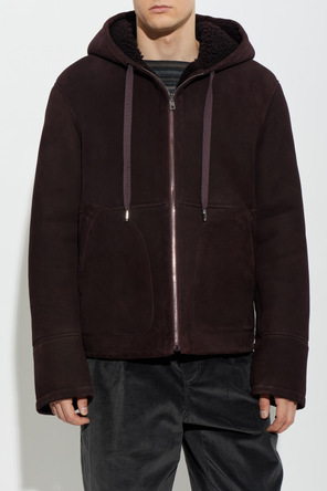 Dolce & Gabbana Suede jacket with hood