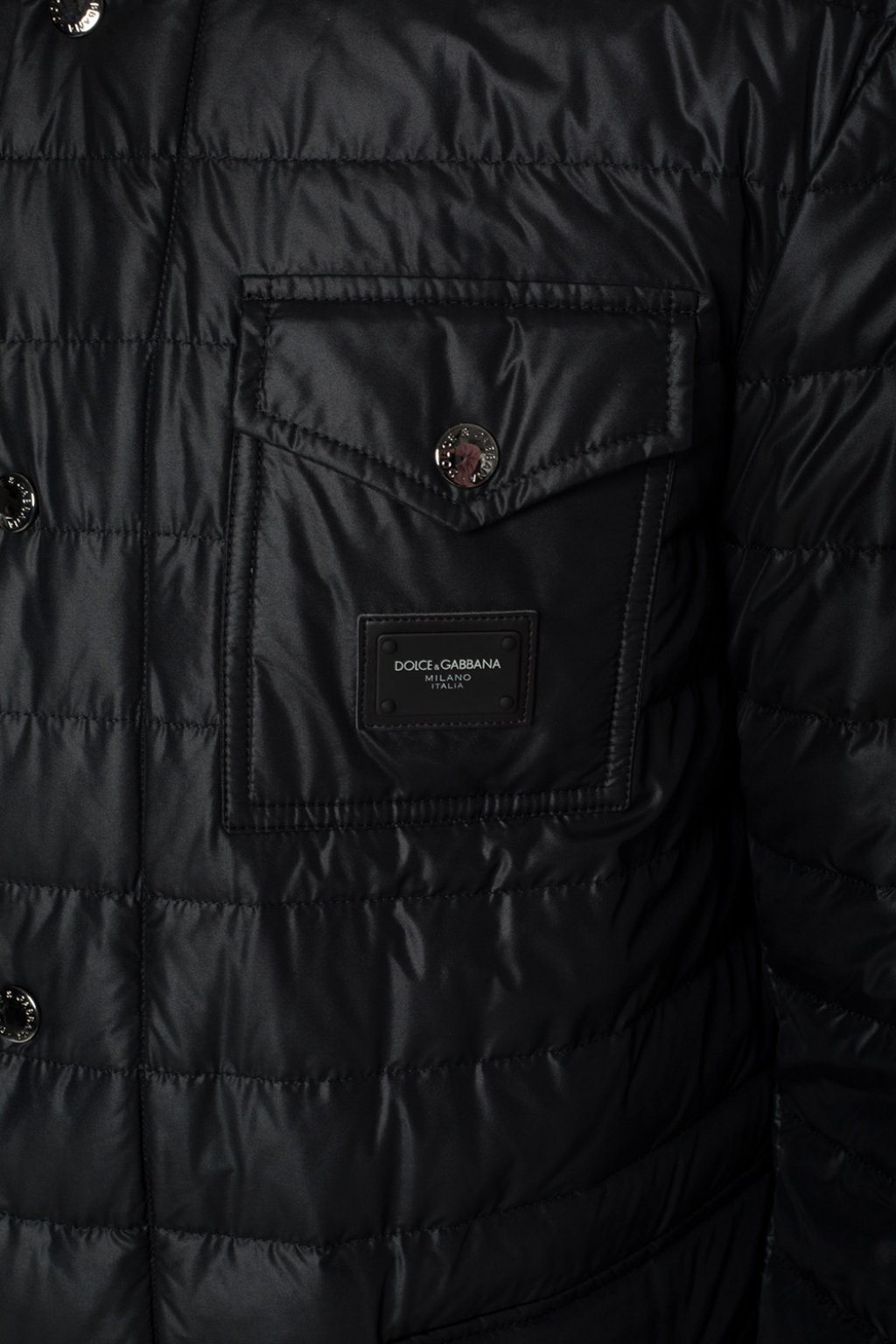 dolce and gabbana quilted jacket