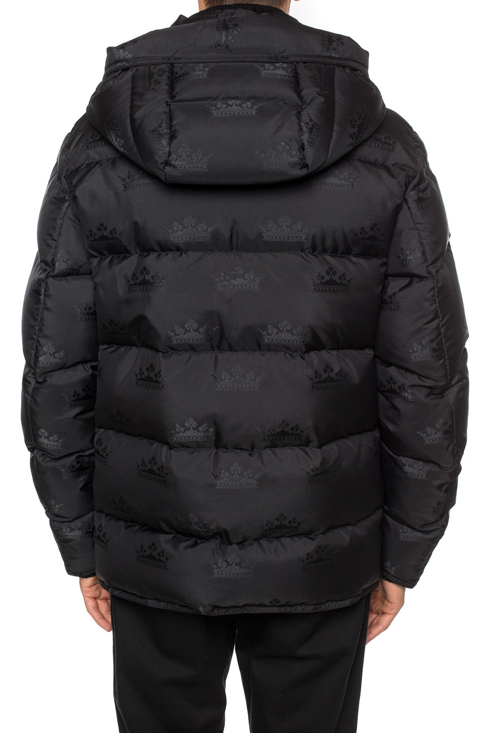 Black Quilted down jacket Dolce & Gabbana - Vitkac France