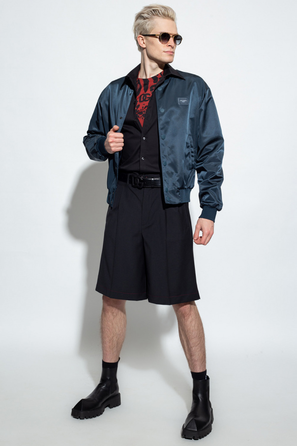 Dolce & Gabbana placemat-napkin set Rot Bomber jacket