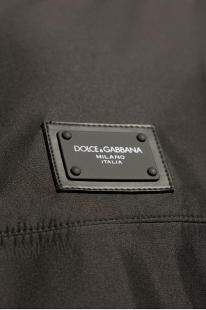 Dolce & Gabbana Kurtka z aplikacją z logo